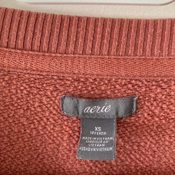 AERIE Oversized Crewneck Sweatshirt - Picture 2 of 4